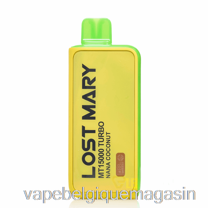 Vape Jetable Perdu Mary Mt15000 Jetable Nana Noix De Coco